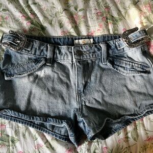 Austin Landing Low Rise Denim Shorts